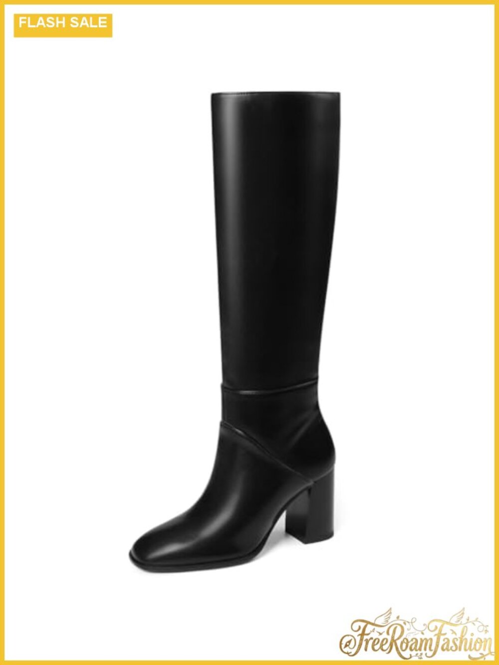Women's Knee High Boots Block Heel Faux Suede Fall Tall Boots